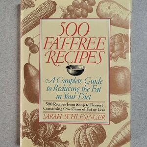COOKBOOK: 500 Fat-Free Recipes